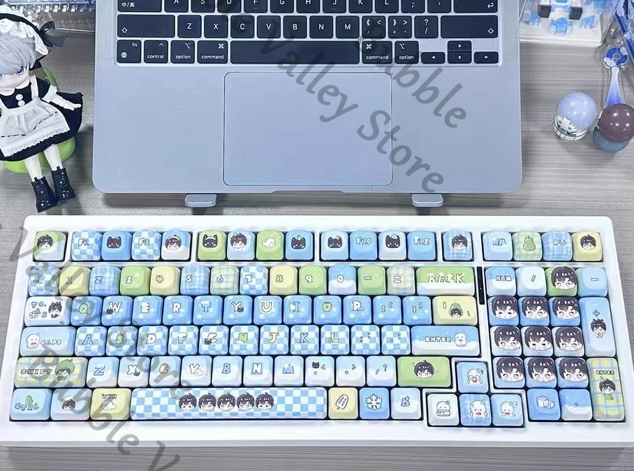 Anime Love and Deepspace Zayne Cosplay Printing Keycap Cartoon Dye Sublimation Kforce Mechanical Keyboard Keycaps Keyboards Cap
Anime Love and Deepspace Zayne Cosplay Printing Keycap Cartoon Dye Sublimation Kforce Mechanical Keyboard Keycaps Keyboards Cap