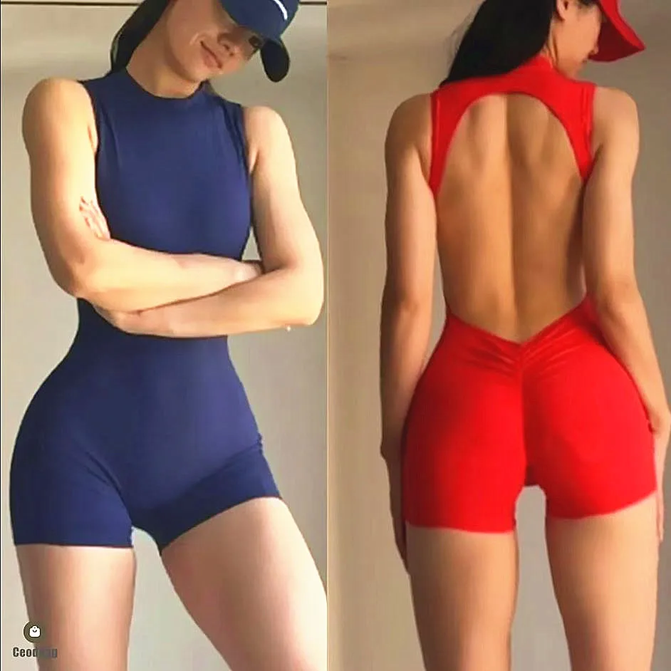 2025 Pad Nylon Sleeveless Yoga Set Women Fitness One Piece Jumpsuit Gym Push Up Workout Shorts Active Athletic Bodysuit Rompers
2025 Pad Nylon Sleeveless Yoga Set Women Fitness One Piece Jumpsuit Gym Push Up Workout Shorts Active Athletic Bodysuit Rompers