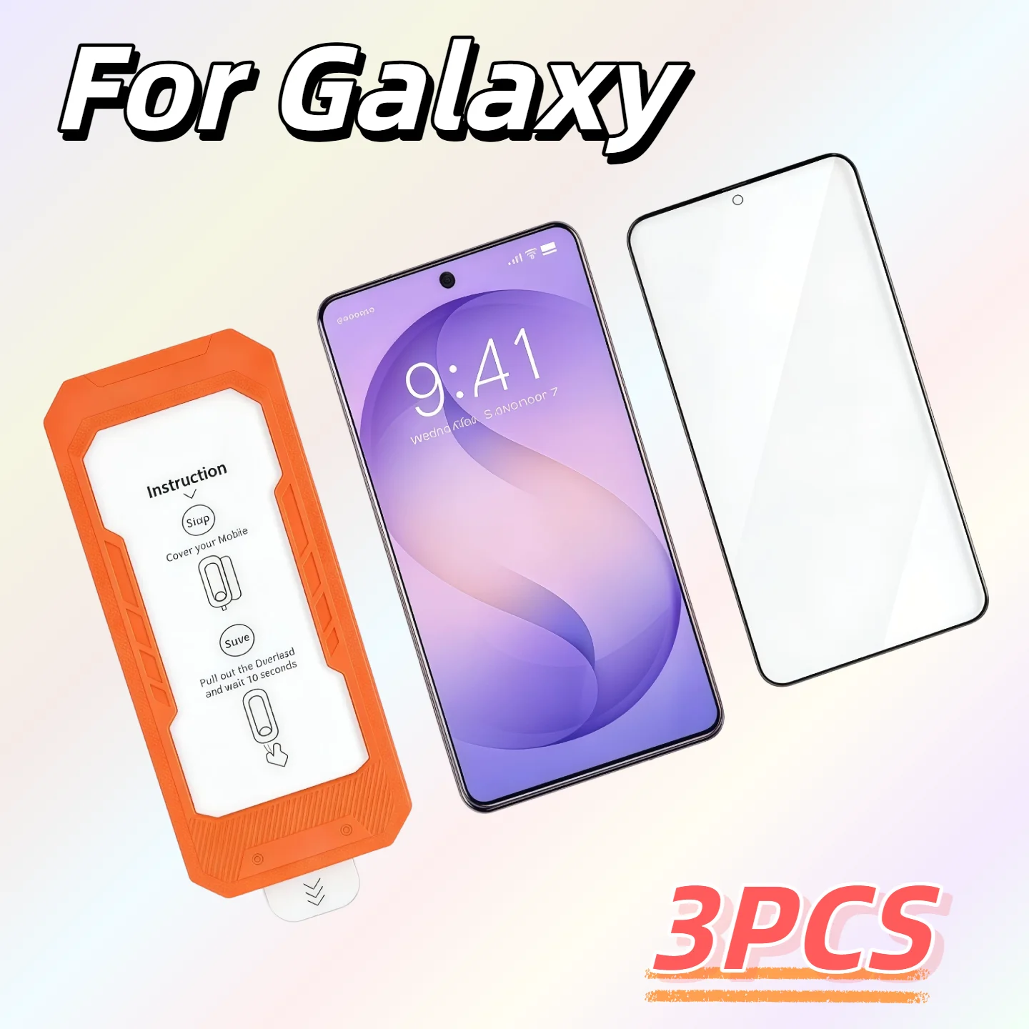 3 шт. Защитное стекло 9H для Galaxy S26/S25/S24 Ultra Plus Edge, антибликовое, без отпечатков пальцев, без пыли, для мобильных устройств
3 шт. Защитное стекло 9H для Galaxy S26/S25/S24 Ultra Plus Edge, антибликовое, без отпечатков пальцев, без пыли, для мобильных устройств