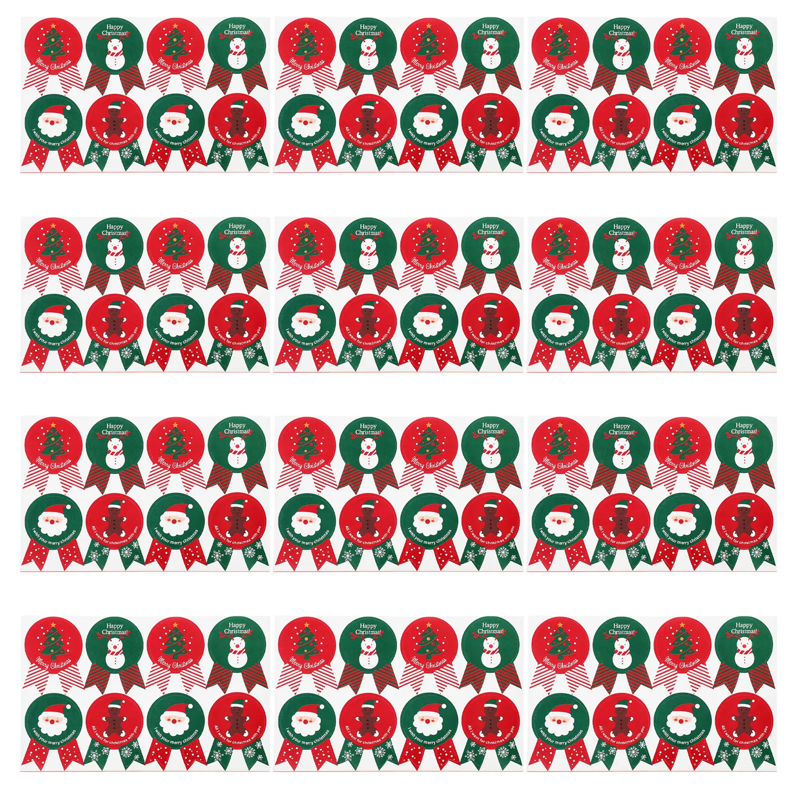20Pcs Christmas Greeting Card Envelope Seal Stickers Holiday Baking Box Packaging Merry Christmas Tree Snowman Reindeer Santa
20Pcs Christmas Greeting Card Envelope Seal Stickers Holiday Baking Box Packaging Merry Christmas Tree Snowman Reindeer Santa