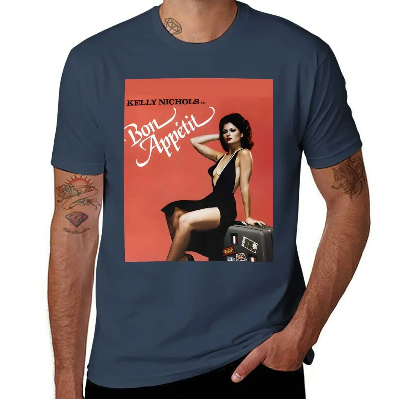 1980 VINTAGE BON FILM APPETIT MOVIE ADULT T-Shirt Plus Size All Match Tee Shirt
1980 VINTAGE BON FILM APPETIT MOVIE ADULT T-Shirt Plus Size All Match Tee Shirt