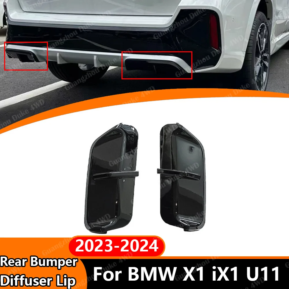 Rear Bumper Diffuser For BMW X1 U11 iX1 2023-2024 M Performance Style 2PCS Rear Lip Splitter Exhaust Pipe Trim Canards Body Kit
Rear Bumper Diffuser For BMW X1 U11 iX1 2023-2024 M Performance Style 2PCS Rear Lip Splitter Exhaust Pipe Trim Canards Body Kit