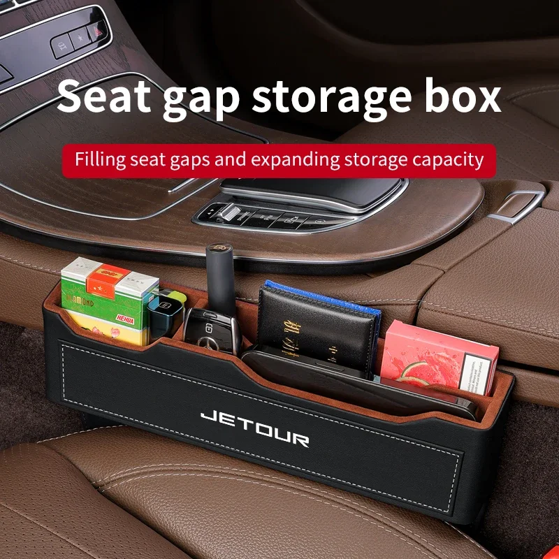 For Chery Jetour X70 X70SM X90 X95 DASHING i-DM T2 T3 Leather Car Seat Gap Organizer Seat Crevice Slot Storage Box Accessories
For Chery Jetour X70 X70SM X90 X95 DASHING i-DM T2 T3 Leather Car Seat Gap Organizer Seat Crevice Slot Storage Box Accessories