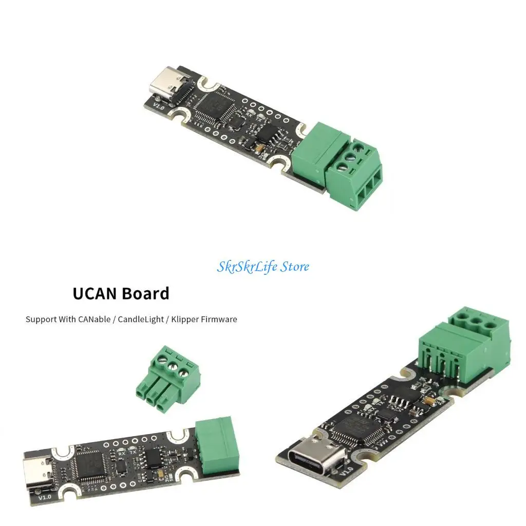 E65E Professional USB TO CAN ADAPTER TYPE-C USB SOCKET STM32F072 ЧИПА УСТАНОВКИ 
E65E Professional USB TO CAN ADAPTER TYPE-C USB SOCKET STM32F072 ЧИПА УСТАНОВКИ
