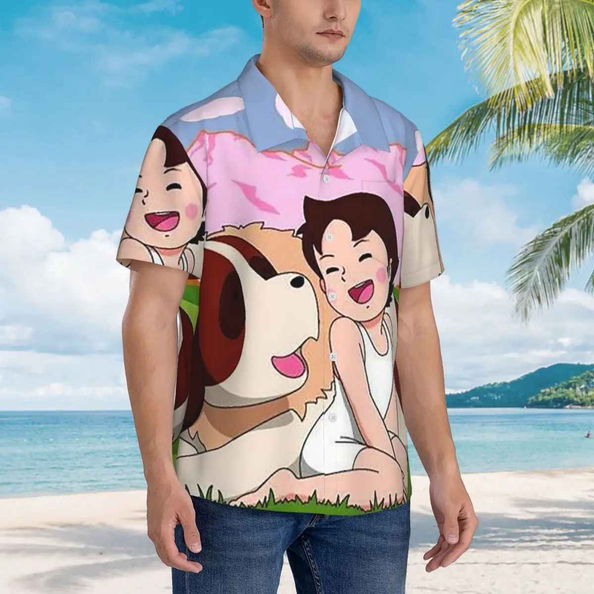 Anime Heidi Girl Of The Alps Peter Grandpa Hawaiian Shirts Fashion Men Short Sleeve Shirt for Summer Beach Men's Button Tops
Anime Heidi Girl Of The Alps Peter Grandpa Hawaiian Shirts Fashion Men Short Sleeve Shirt for Summer Beach Men's Button Tops