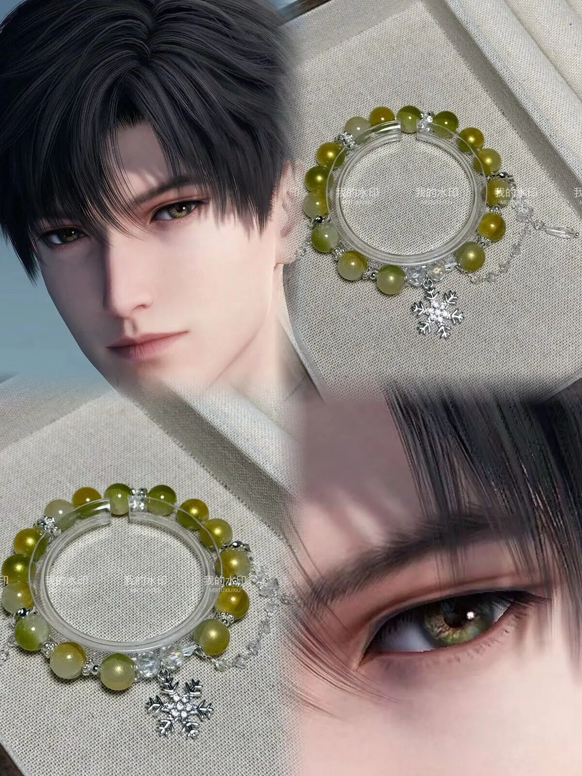 Love and Deepspace Zayne Handstring Beaded Bracelet Cosplay Hand Chain Bangle Anime Couple Accessory Coloured Glaze Ornaments
Love and Deepspace Zayne Handstring Beaded Bracelet Cosplay Hand Chain Bangle Anime Couple Accessory Coloured Glaze Ornaments
