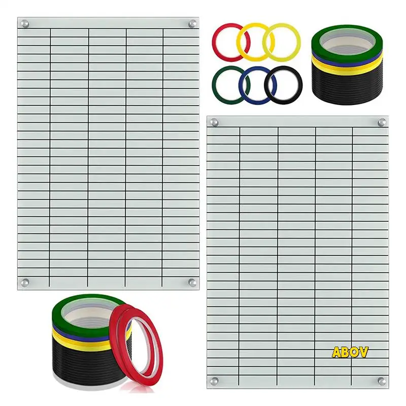 48 Rolls Whiteboard Thin Tape 216 Feet Per Roll 1/8 Inch Art Graphic Chart Grid Electrical Tape Dry Erase Tape, 6 Colors
48 Rolls Whiteboard Thin Tape 216 Feet Per Roll 1/8 Inch Art Graphic Chart Grid Electrical Tape Dry Erase Tape, 6 Colors