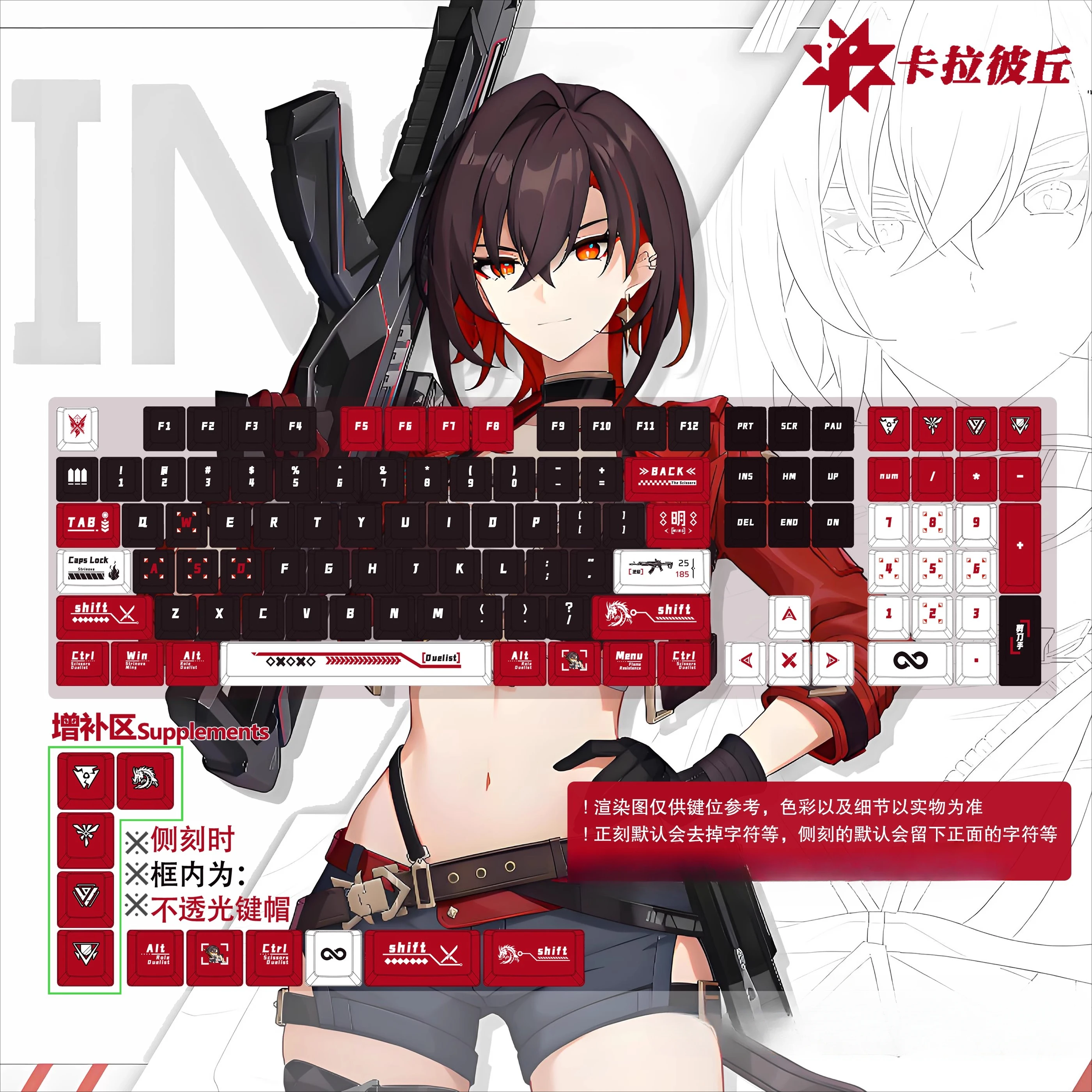 Колпачки для клавиш с тематикой аниме Мин, 104 клавиши, PBT XDA/MOA/Cherry Profile, колпачки для ключей с героями мультфильмов для механической клавиатуры, подарок, ПК геймер
Колпачки для клавиш с тематикой аниме Мин, 104 клавиши, PBT XDA/MOA/Cherry Profile, колпачки для ключей с героями мультфильмов для механической клавиатуры, подарок, ПК геймер