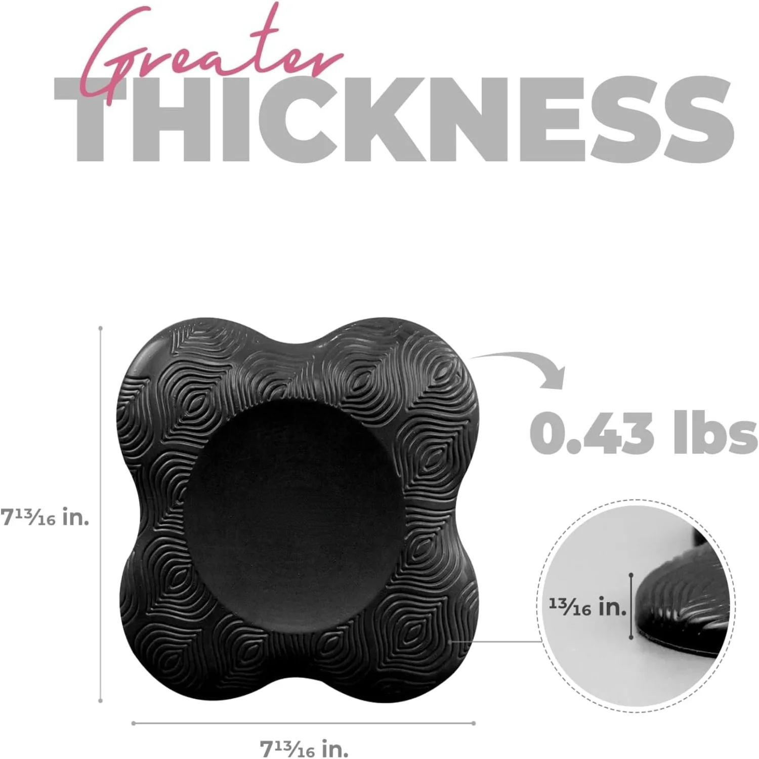 Experience ultimate comfort and support with this premium, durable, and versatile yoga knee pad set. Rated as top-quality, this
Experience ultimate comfort and support with this premium, durable, and versatile yoga knee pad set. Rated as top-quality, this