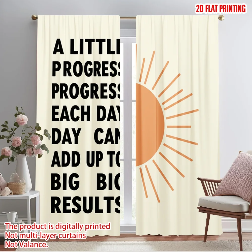 2pcs 2D flat printing Drapes Progress Each Day Big Results 100% Polyester Without Electricity Birthday Party Perfect for Photo
2pcs 2D flat printing Drapes Progress Each Day Big Results 100% Polyester Without Electricity Birthday Party Perfect for Photo