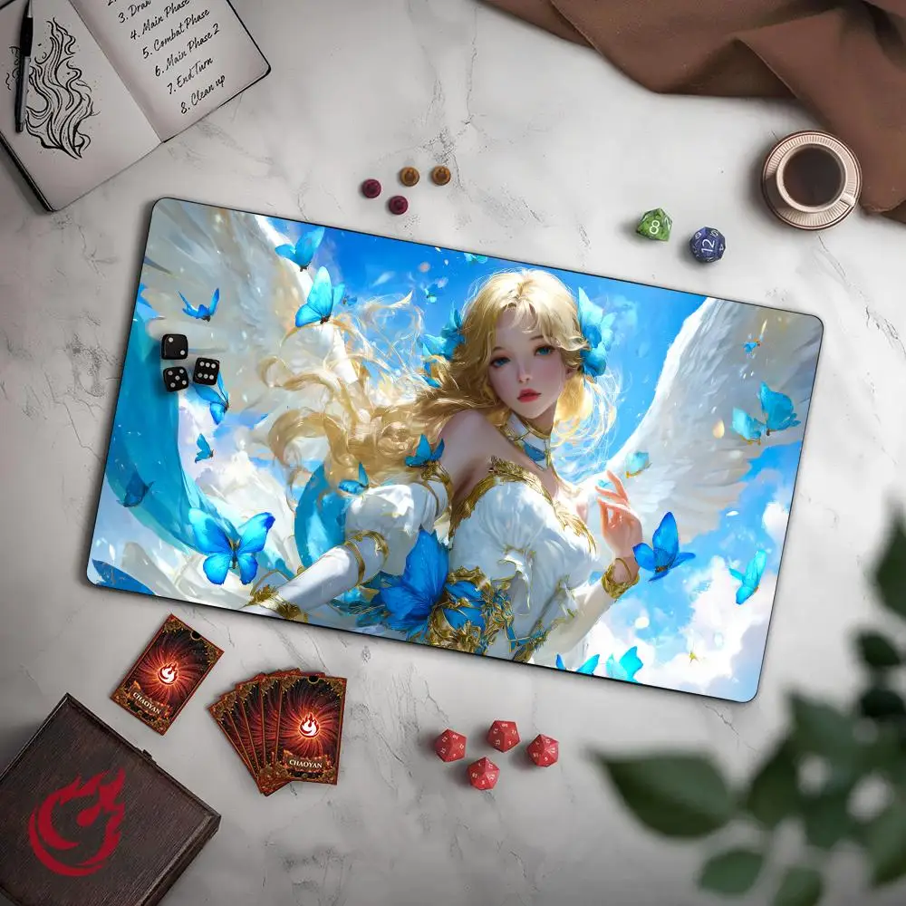Cute anime angel girl MTG Playmat Magic Card Mat with Stitched Edge Non-Slip Durable Tabletop playmat Board Game Mat for TCG
Cute anime angel girl MTG Playmat Magic Card Mat with Stitched Edge Non-Slip Durable Tabletop playmat Board Game Mat for TCG