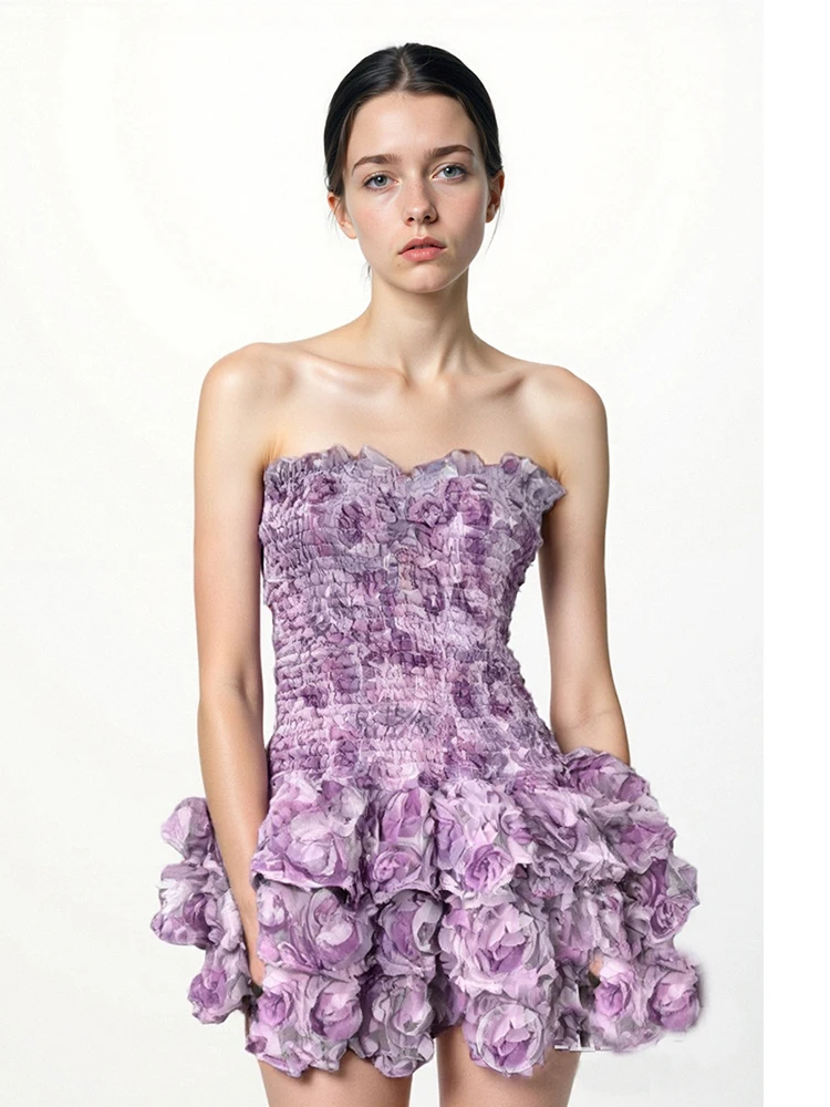 Новинка 2025, хитовое цветное мини-платье для похудения для женщин, без бретелек, без рукавов, с высокой талией, темпераментное мини-платье, женская мода, новинка
Новинка 2025, хитовое цветное мини-платье для похудения для женщин, без бретелек, без рукавов, с высокой талией, темпераментное мини-платье, женская мода, новинка