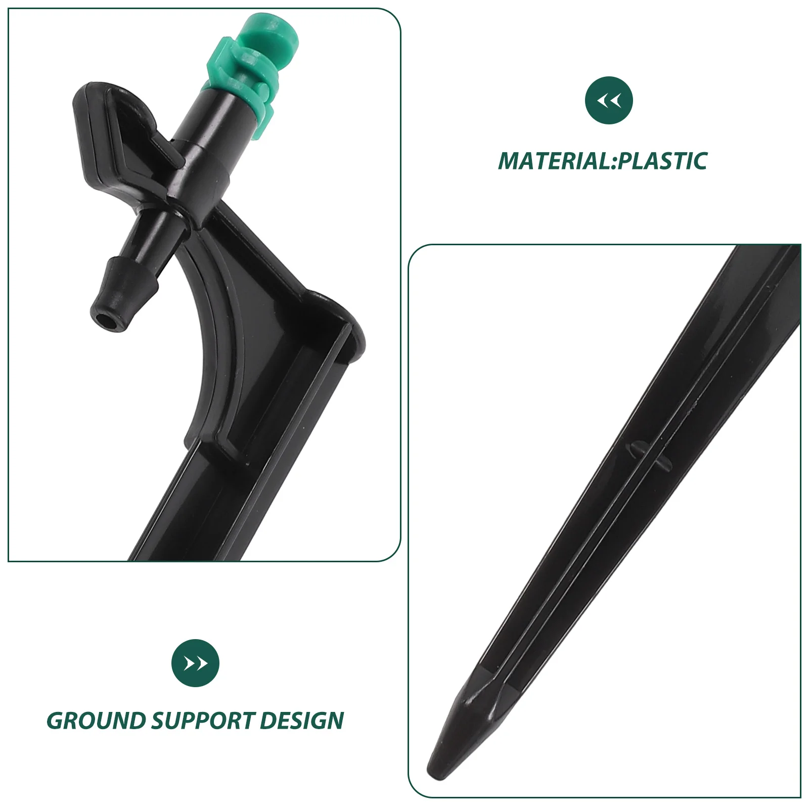 20Pcs Plant Sprinkler Adjustable Misting Nozzle Irrigation Spray Nozzle Garden Greenhouse Watering Spike Spike
20Pcs Plant Sprinkler Adjustable Misting Nozzle Irrigation Spray Nozzle Garden Greenhouse Watering Spike Spike