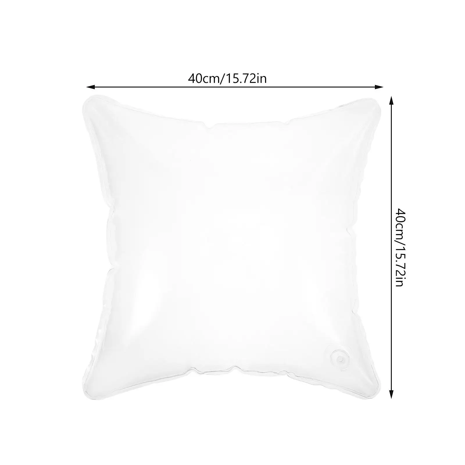 Inflatable Pillow 50cmx50cm Transparent PVC Camping Equipment Clear Inserts Outdoor Cushions Foldable Adjustable
Inflatable Pillow 50cmx50cm Transparent PVC Camping Equipment Clear Inserts Outdoor Cushions Foldable Adjustable