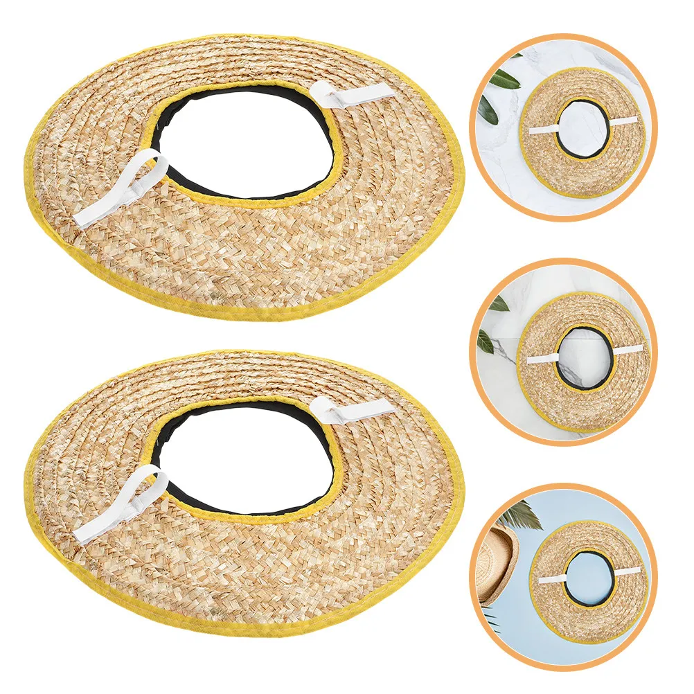 2Pcs Hard Hat Sunshade Straw Woven Brim Cooling Cap Construction Sun Protection Accessory Hard Hat Sun Visor
2Pcs Hard Hat Sunshade Straw Woven Brim Cooling Cap Construction Sun Protection Accessory Hard Hat Sun Visor