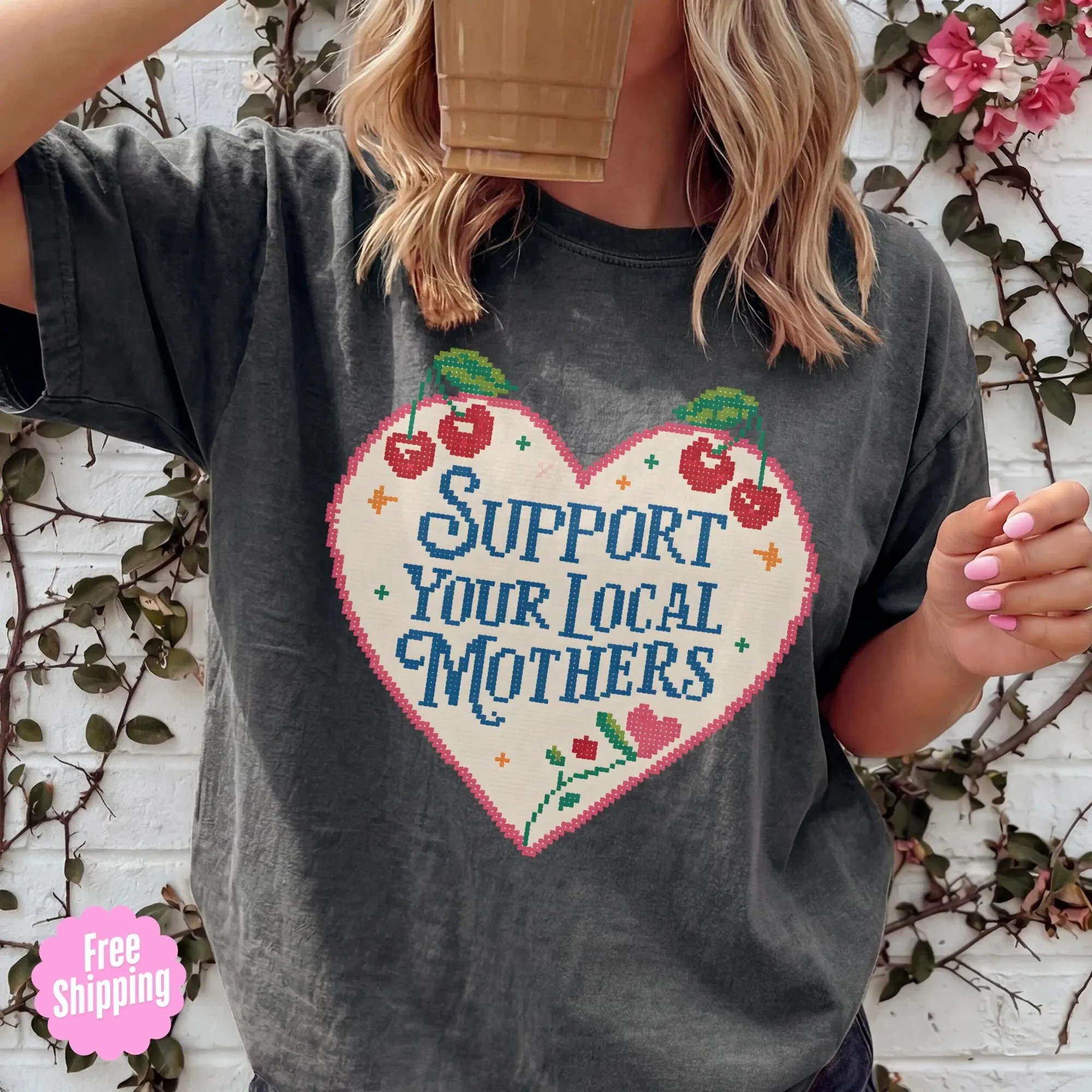 Plus Size Summer Women's Retro Heart Cherry Cross T-Shirt Cotton Breathable Stylish Versatile Street Style Oversized
Plus Size Summer Women's Retro Heart Cherry Cross T-Shirt Cotton Breathable Stylish Versatile Street Style Oversized