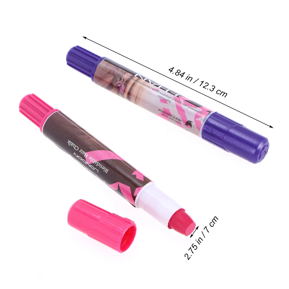 6pcs Metallic Glitter Temporary Hair Chalk Color Tool Portable Dyeing Kit For All Hair Colors Braids Bangs Layered Styles
6pcs Metallic Glitter Temporary Hair Chalk Color Tool Portable Dyeing Kit For All Hair Colors Braids Bangs Layered Styles