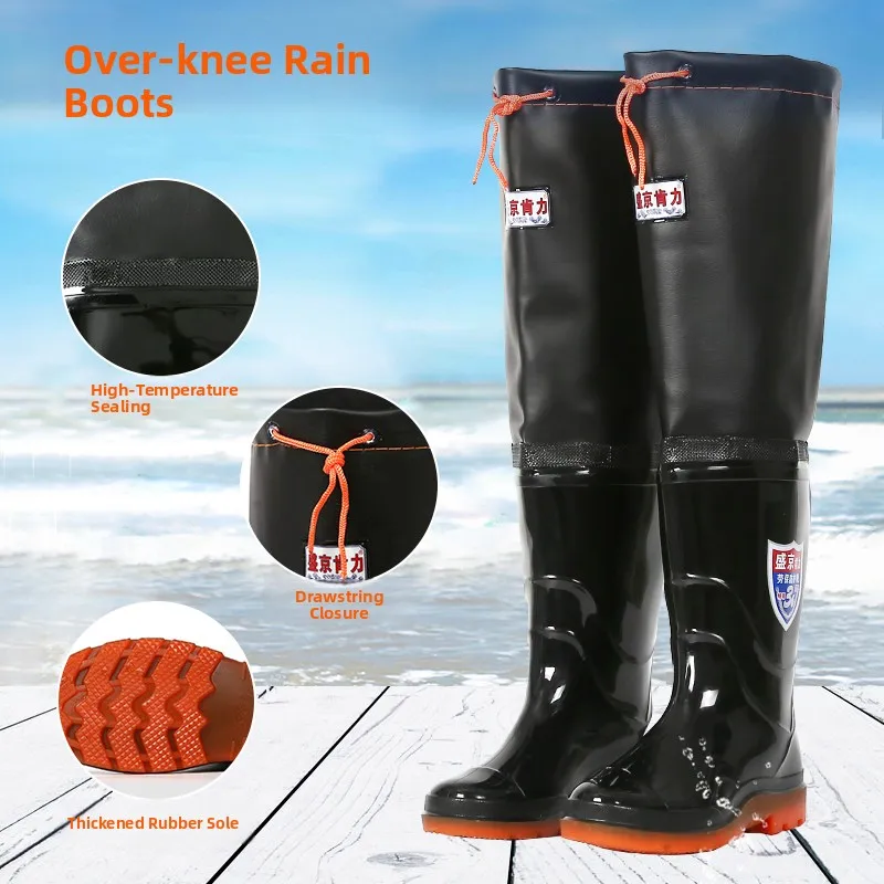 Thiened Fiing Boots Мужские водные сапоги с высокой талией Дождевые сапоги выше колена Длинные сапоги Rain oes Женские высокие кеды Glue oes
Thiened Fiing Boots Мужские водные сапоги с высокой талией Дождевые сапоги выше колена Длинные сапоги Rain oes Женские высокие кеды Glue oes