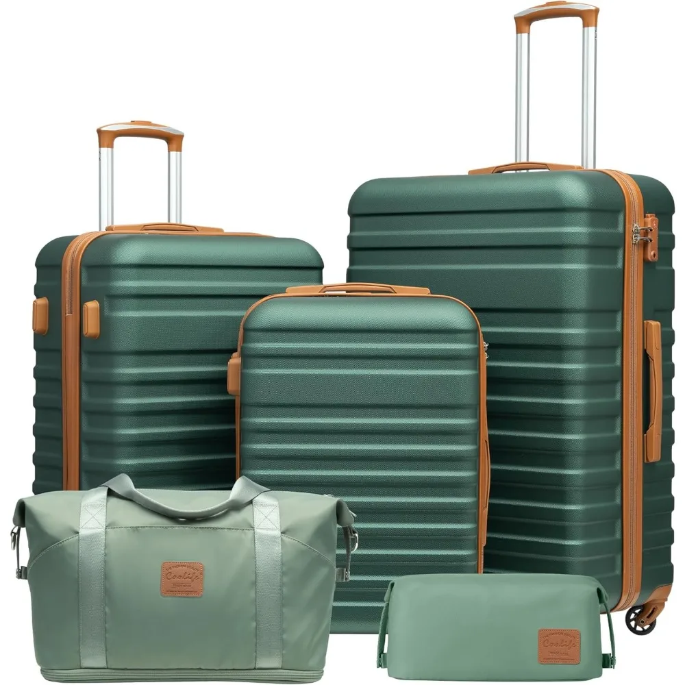 Suitcase Set 3 Piece Luggage Set Carry On Hardside Luggage with TSA Lock Spinner Wheels
Suitcase Set 3 Piece Luggage Set Carry On Hardside Luggage with TSA Lock Spinner Wheels