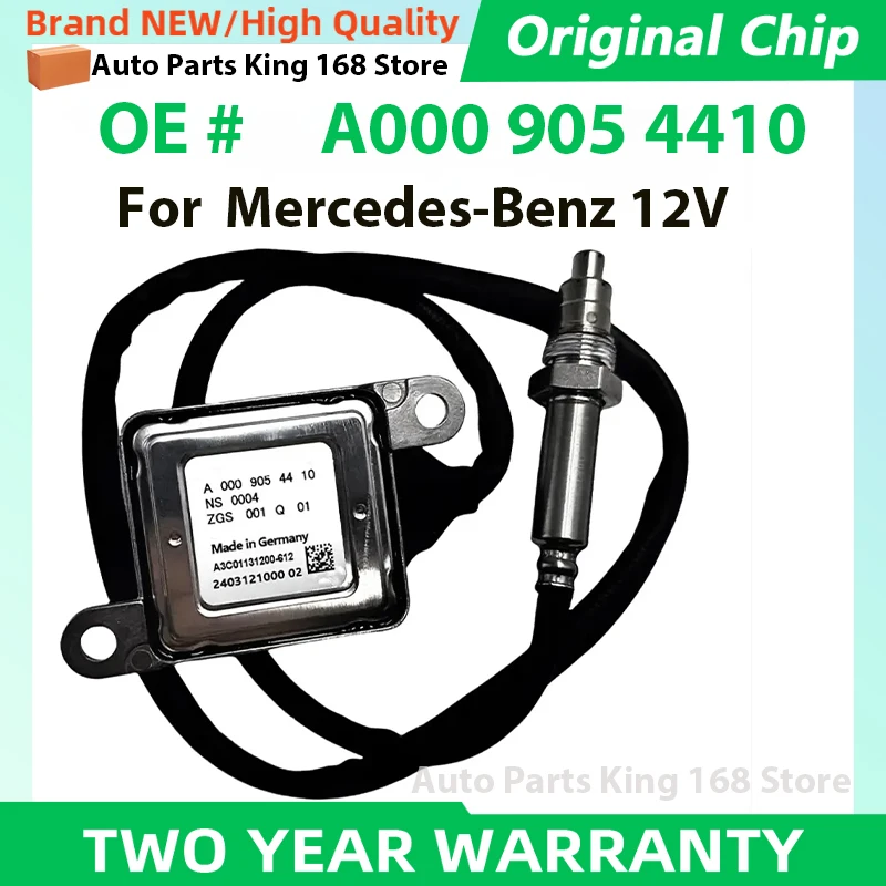 A0009054410 A 000 905 44 10 New Nitrogen Oxide NOx Sensor For Mercedes-Benz Ml Gle CE Slk Klasse C160 C180 C200 C250 C300 E350 M
A0009054410 A 000 905 44 10 New Nitrogen Oxide NOx Sensor For Mercedes-Benz Ml Gle CE Slk Klasse C160 C180 C200 C250 C300 E350 M