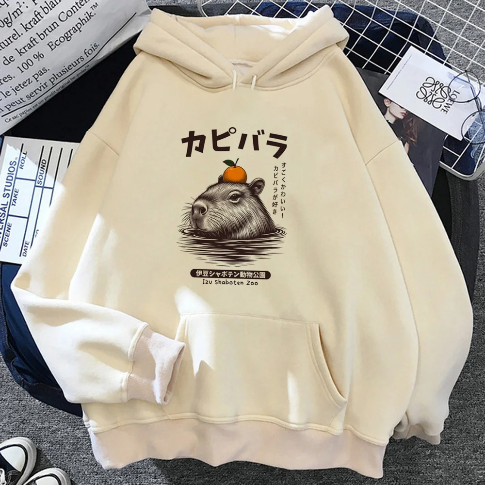Capybara hoodies women long sleeve top anime 90s vintage sweatshirts female Korean style clothing
Capybara hoodies women long sleeve top anime 90s vintage sweatshirts female Korean style clothing