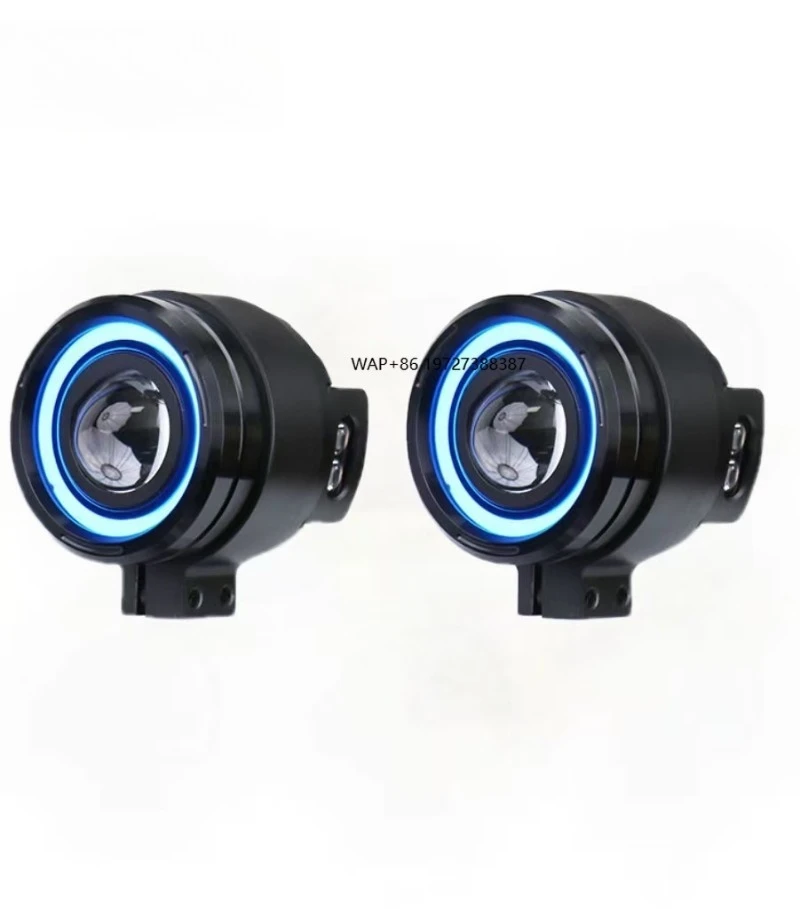 Scooter Accessory Headlight LED High Beam White Light Low Beam Yellow Light Motorcycle 6-Color Halo 120W
Scooter Accessory Headlight LED High Beam White Light Low Beam Yellow Light Motorcycle 6-Color Halo 120W