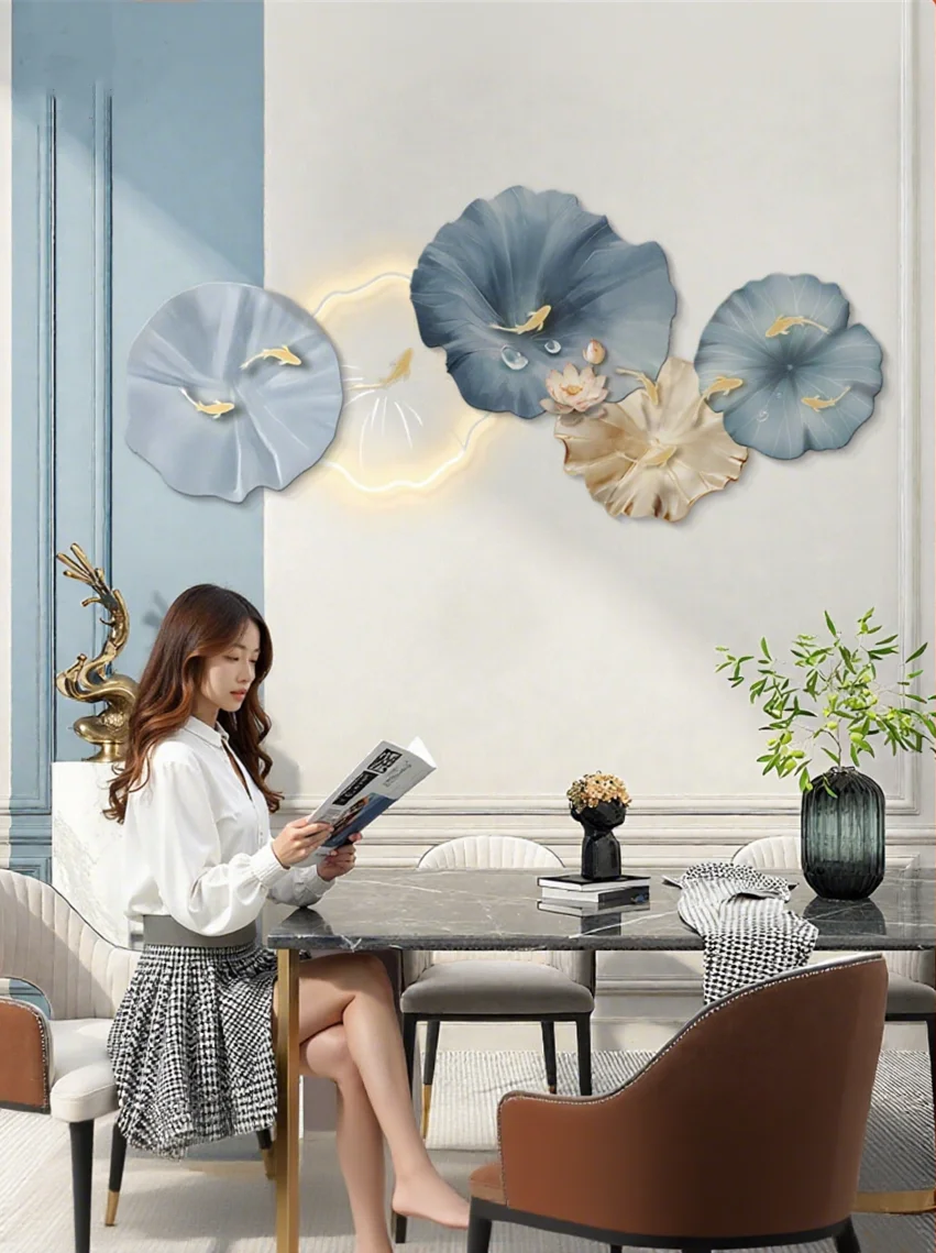 Современное украшение для ресторана, живопись, роскошная высококачественная фреска для гостиной, фоновая стена с часами, подвесная лампа для рисования
Современное украшение для ресторана, живопись, роскошная высококачественная фреска для гостиной, фоновая стена с часами, подвесная лампа для рисования