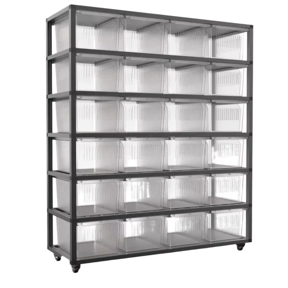 Solid Pattern Snake Breeding Rack Heating & Tub Enclosure System for Reptiles Made of Plastic & Metal Plastic Tray Pallet Type
Solid Pattern Snake Breeding Rack Heating & Tub Enclosure System for Reptiles Made of Plastic & Metal Plastic Tray Pallet Type