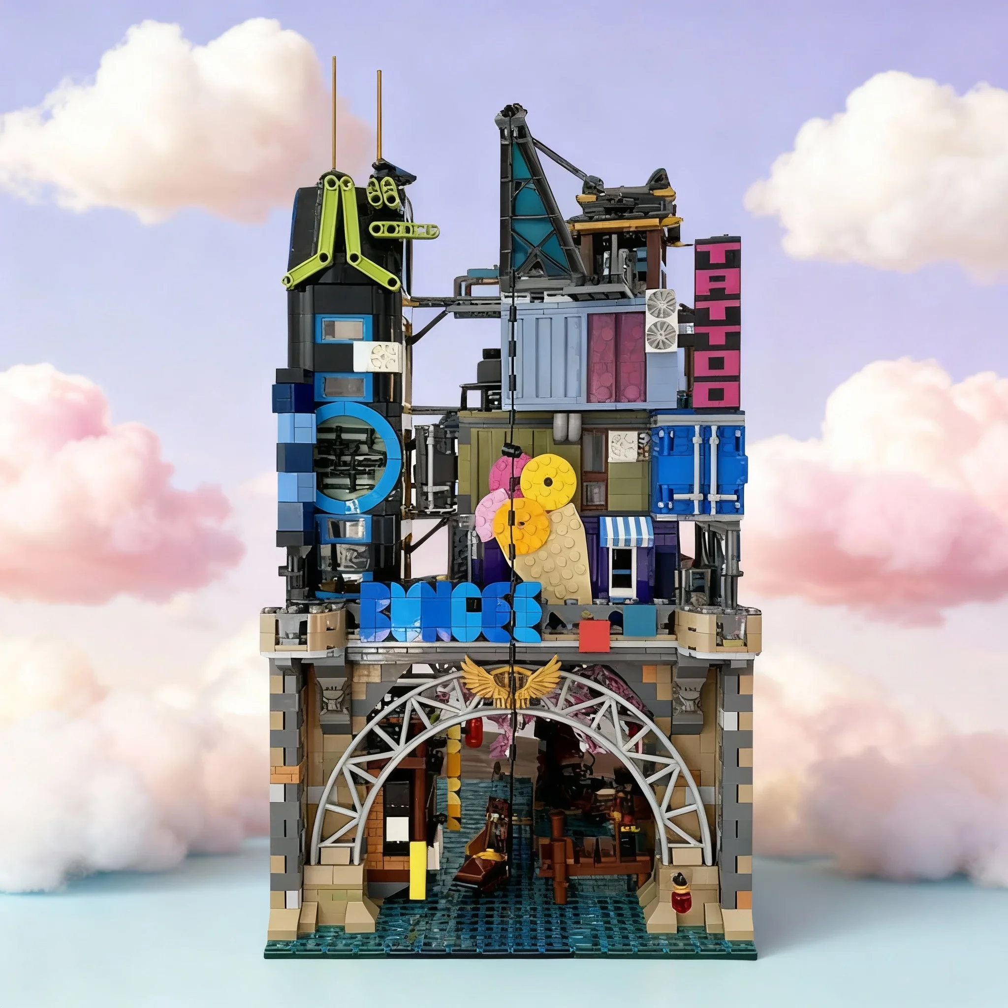 3035pcs MOC The Bridge Ninjia City Movie Model Building Festival Gifts Blocks Construction DIY Creative Education Toy Idea
3035pcs MOC The Bridge Ninjia City Movie Model Building Festival Gifts Blocks Construction DIY Creative Education Toy Idea