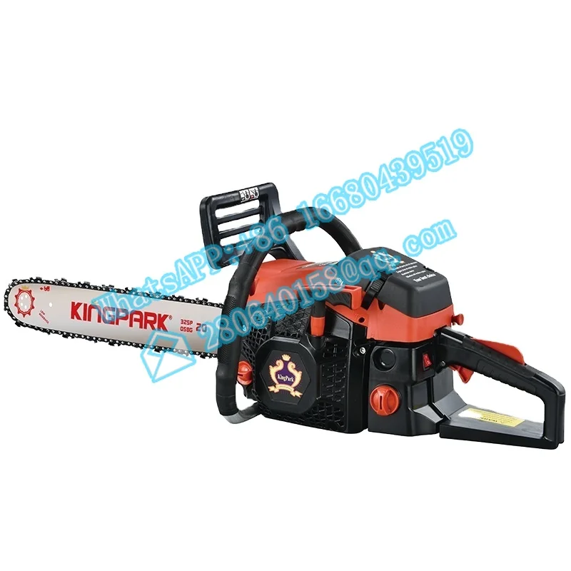 Chinese yongkang factory tree cutting machine kingpark chainsaw 58cc gasoline chain saw
Chinese yongkang factory tree cutting machine kingpark chainsaw 58cc gasoline chain saw