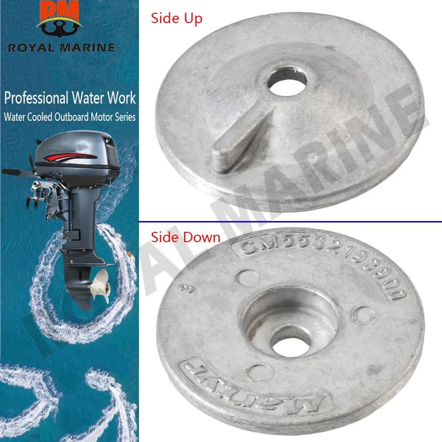 55321-93900 Anode Protection 1 Pcs For Suzuki Outboard 2T 8-15HP 4T 9.9-15HP 55321-93900-000 5532193900 boat engine parts
55321-93900 Anode Protection 1 Pcs For Suzuki Outboard 2T 8-15HP 4T 9.9-15HP 55321-93900-000 5532193900 boat engine parts