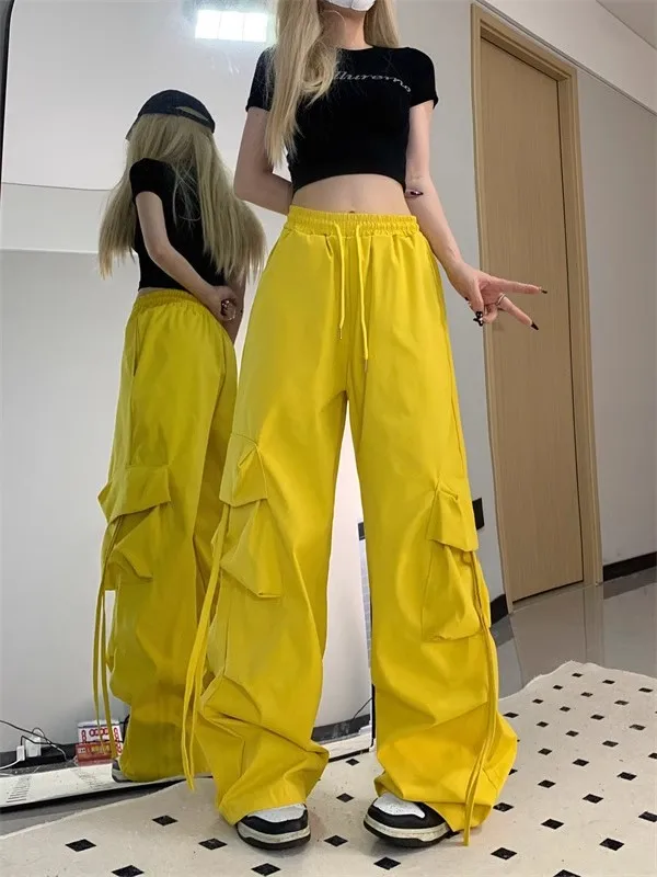 Handsome workwear pants, women's plus size autumn and winter dopamine loose retro slimming straight leg casual wide leg pants
Handsome workwear pants, women's plus size autumn and winter dopamine loose retro slimming straight leg casual wide leg pants