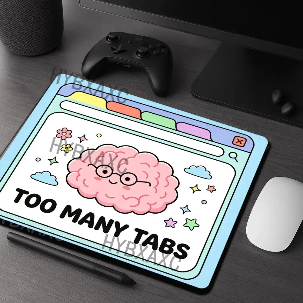 HYBXAXC Too Many Tabs Brain Small Mouse Pad Pastel Browser Desk Desktop Computer Keyboard Wireless Boy Girl Gift for CS DOTA
HYBXAXC Too Many Tabs Brain Small Mouse Pad Pastel Browser Desk Desktop Computer Keyboard Wireless Boy Girl Gift for CS DOTA