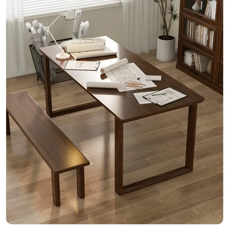 LMM solid wood dining table small household living room modern simple thickened dining table rectangular
LMM solid wood dining table small household living room modern simple thickened dining table rectangular