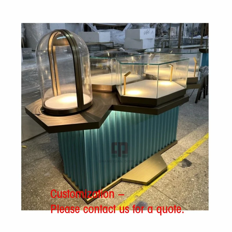 custom.Luxury Custom Jewelry Special-Shaped Metal Glass Jewelry Display Cabinet Jewelry Showcase
custom.Luxury Custom Jewelry Special-Shaped Metal Glass Jewelry Display Cabinet Jewelry Showcase