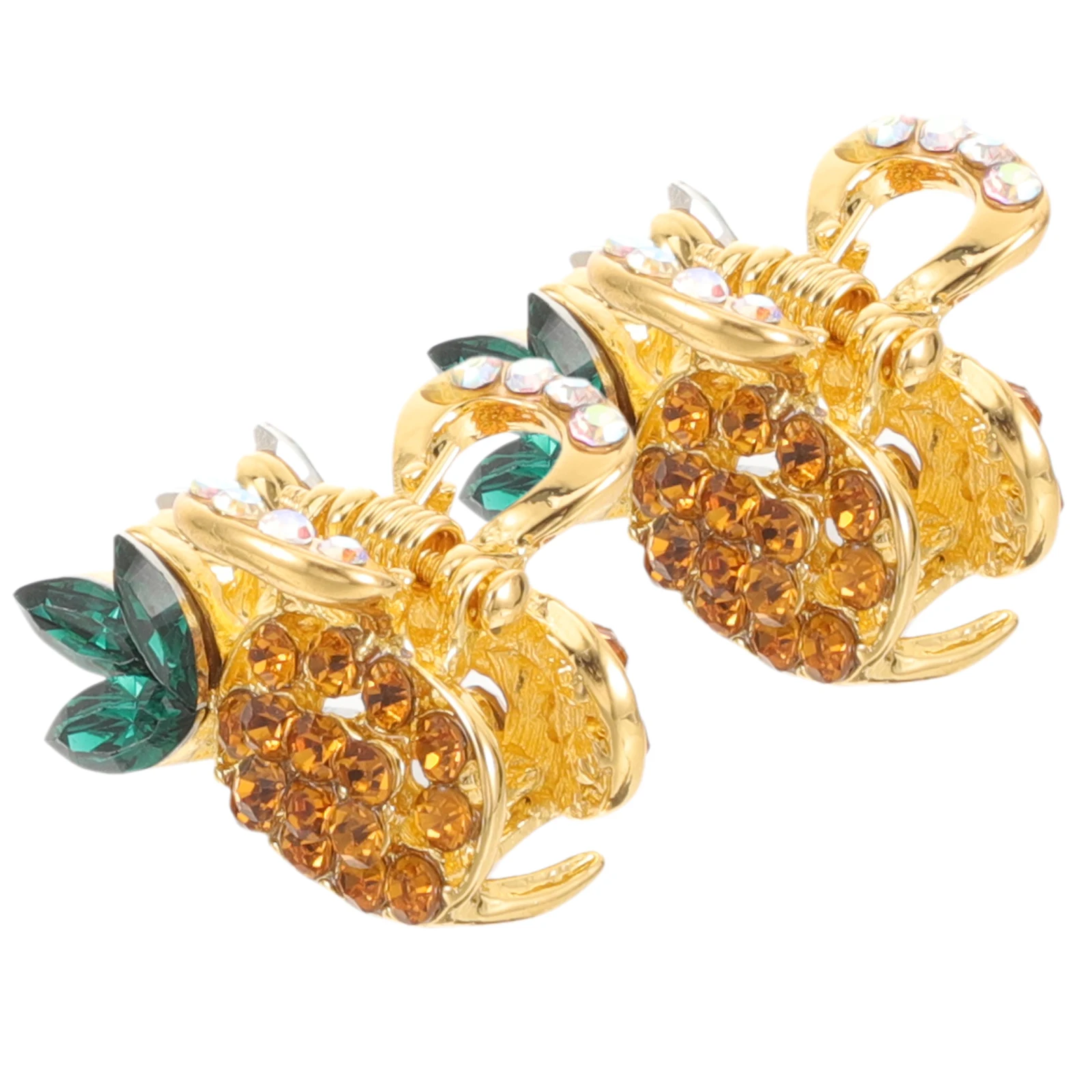 2pcs Alloy Hairpin Pineapple Jaw Clip Design Women Girl Accessories Daily Life Travel Practical Durability Lightweight
2pcs Alloy Hairpin Pineapple Jaw Clip Design Women Girl Accessories Daily Life Travel Practical Durability Lightweight