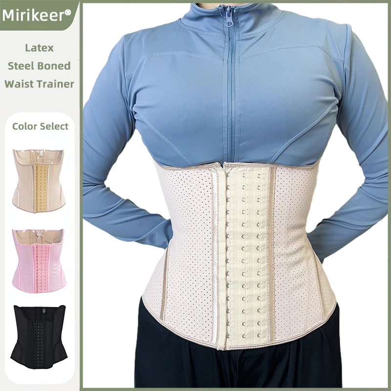 MiriKeer® Shapewear Breathable Latex Waist Tummy Slimming Belt Steel Bone Hourglass Shaperwear for Body Shaper Women Plus Size
MiriKeer® Shapewear Breathable Latex Waist Tummy Slimming Belt Steel Bone Hourglass Shaperwear for Body Shaper Women Plus Size
