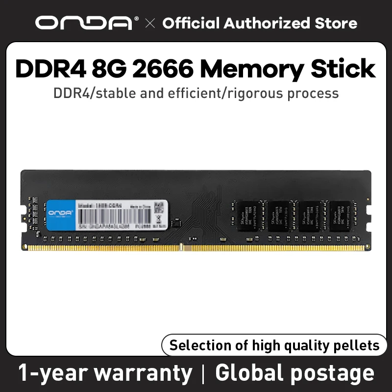 Onda DDR4 8 Гб 2666 МГц память (предназначенная для Intel) поддерживает настольные компьютеры, игры и многое другое
Onda DDR4 8 Гб 2666 МГц память (предназначенная для Intel) поддерживает настольные компьютеры, игры и многое другое