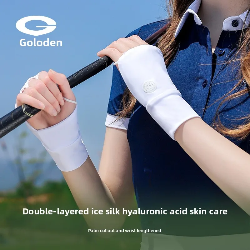 Summer New Ice Silk Sunscreen Gloves for Women's Golf Outdoor Sports Ice Feeling Half Finger Gloves Thin and Breathable
Summer New Ice Silk Sunscreen Gloves for Women's Golf Outdoor Sports Ice Feeling Half Finger Gloves Thin and Breathable