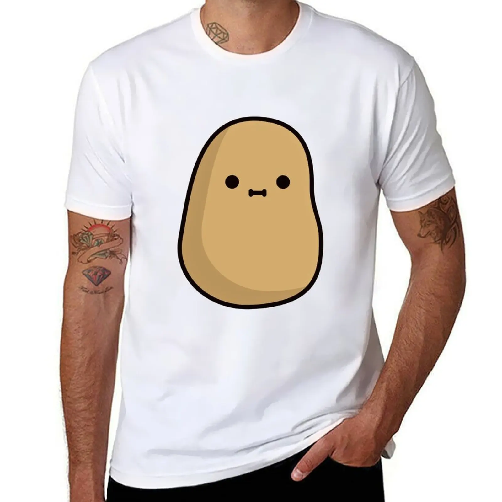 Cute Potato with a Face T-Shirt t shirts for man cotton anime t shirts for man T-Shirt
Cute Potato with a Face T-Shirt t shirts for man cotton anime t shirts for man T-Shirt