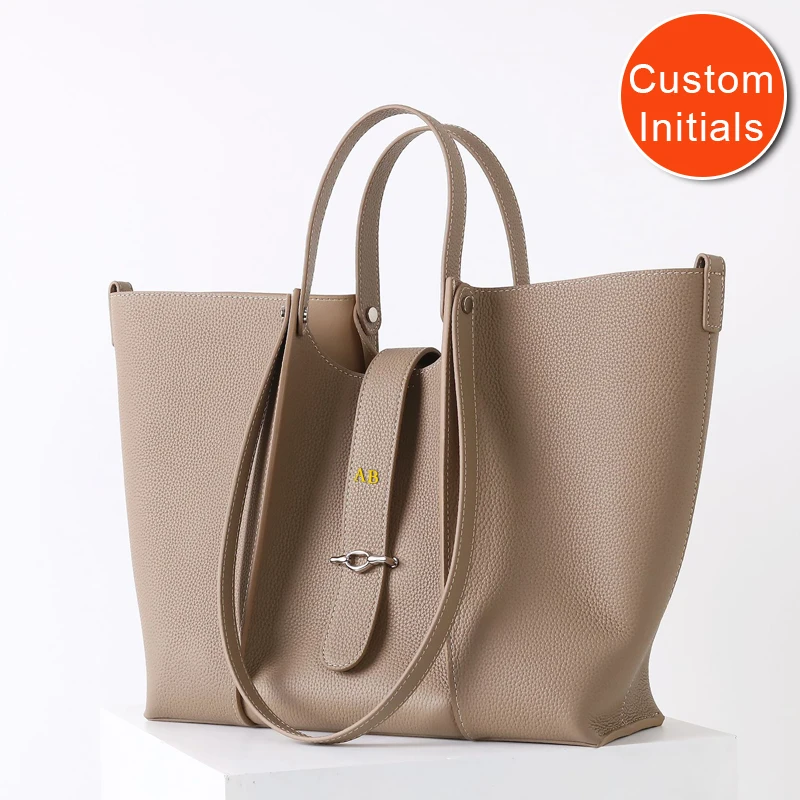 Custom Initials Genuine Leather Tote Bags For Women Luxury Designer Handbags Purses 2025 New In Cowhide Large Capacity Shoulder
Custom Initials Genuine Leather Tote Bags For Women Luxury Designer Handbags Purses 2025 New In Cowhide Large Capacity Shoulder