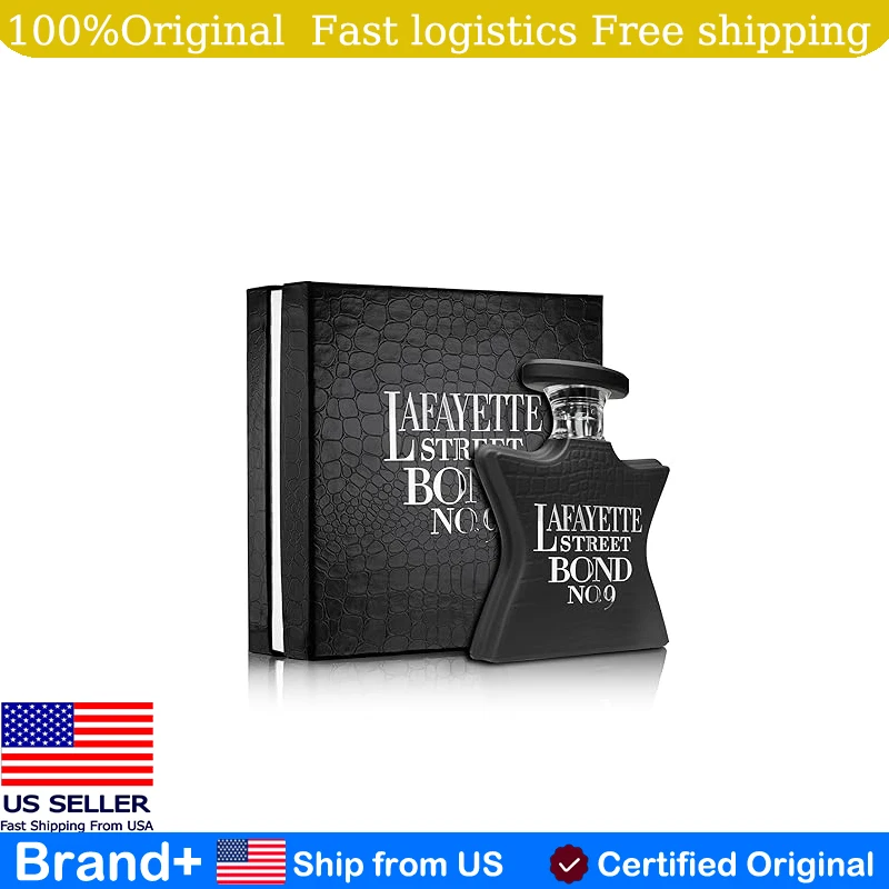 Bond No. 9 New York Lafayette Street Men's Eau De Parfum 100ML Hair and Body Spray Long Lasting Fragrance Birthday Gift Cologne
Bond No. 9 New York Lafayette Street Men's Eau De Parfum 100ML Hair and Body Spray Long Lasting Fragrance Birthday Gift Cologne