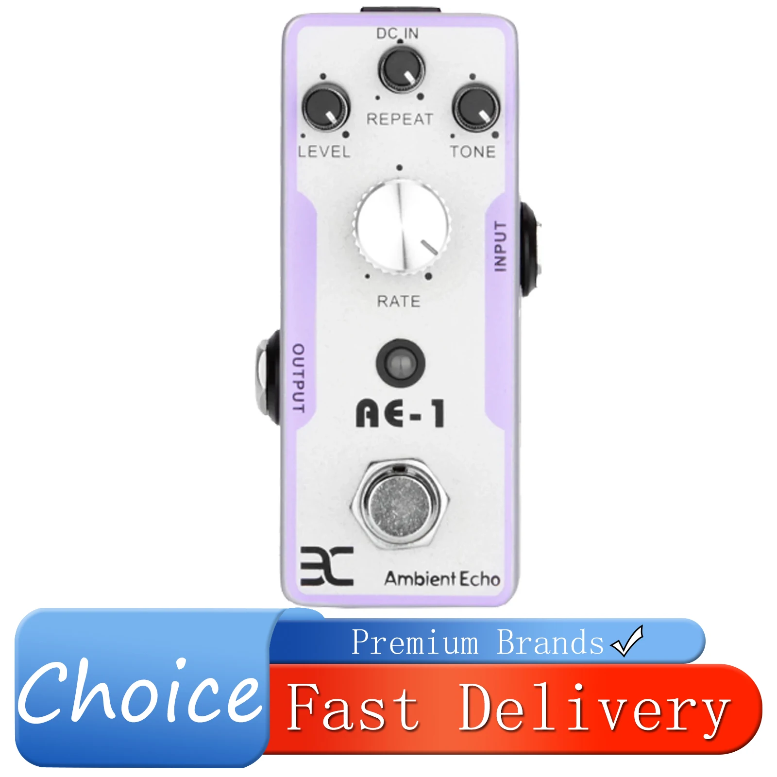 Эффект-педаль для электрогитары ENO AE-1, эффект эхо-амбiance, металлический корпус, true bypass, педаль TC21, аксессуары для электрогитары
Эффект-педаль для электрогитары ENO AE-1, эффект эхо-амбiance, металлический корпус, true bypass, педаль TC21, аксессуары для электрогитары