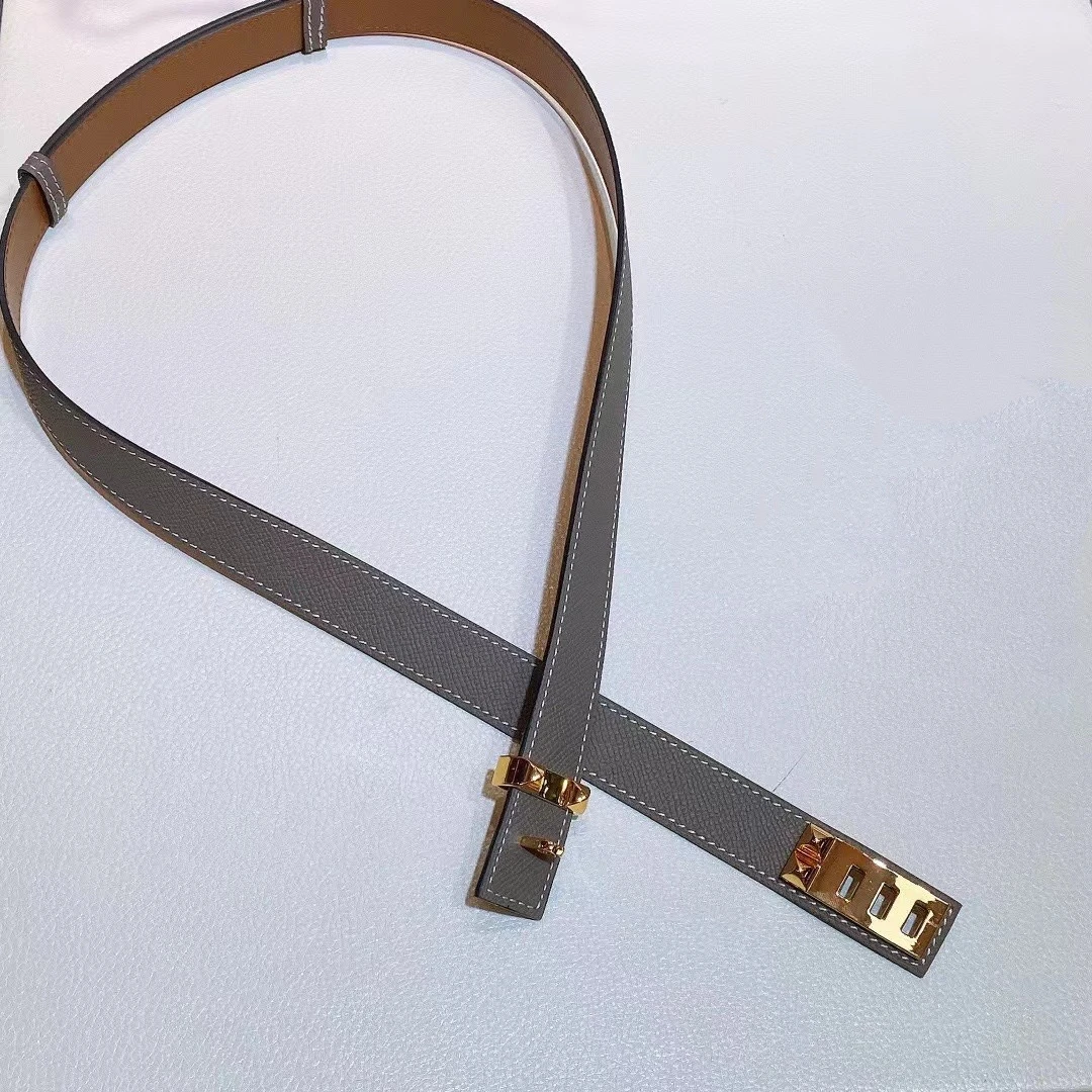 European and American high-quality copper gold-plated buckle with adjustable cowhide waistband
European and American high-quality copper gold-plated buckle with adjustable cowhide waistband