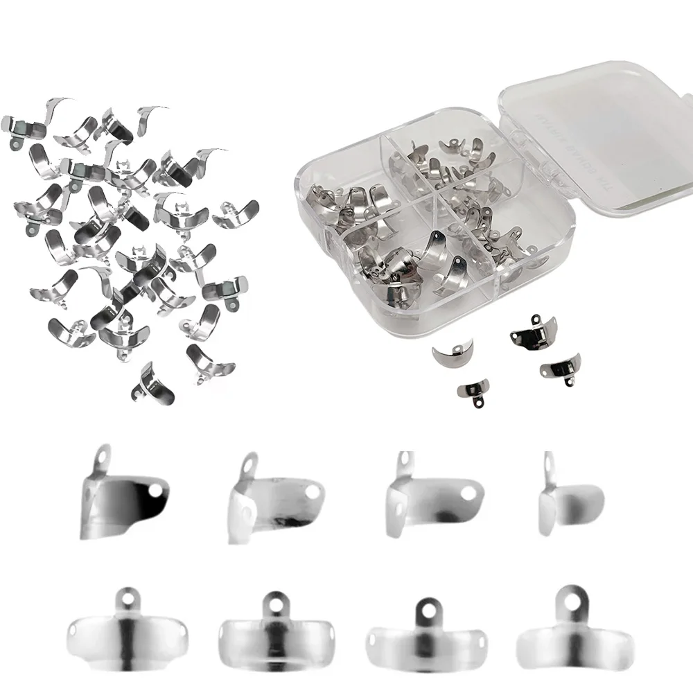Sectional Dental Matrix Bands Contoured Metal Matrices 3.5 to 6.5mm for Tooth Restoration Various Sizes Dental Instruments
Sectional Dental Matrix Bands Contoured Metal Matrices 3.5 to 6.5mm for Tooth Restoration Various Sizes Dental Instruments