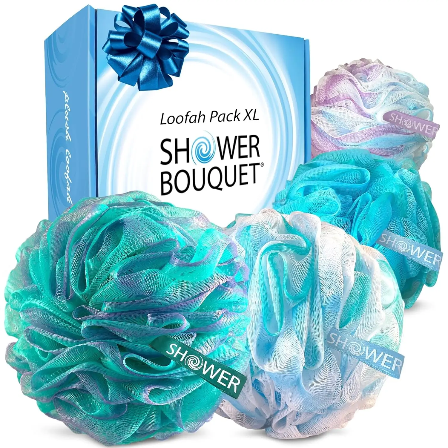 XL 75g Mesh Bath Sponges 4-Pack - Exfoliating Body Scrubbers for Smooth Skin
XL 75g Mesh Bath Sponges 4-Pack - Exfoliating Body Scrubbers for Smooth Skin