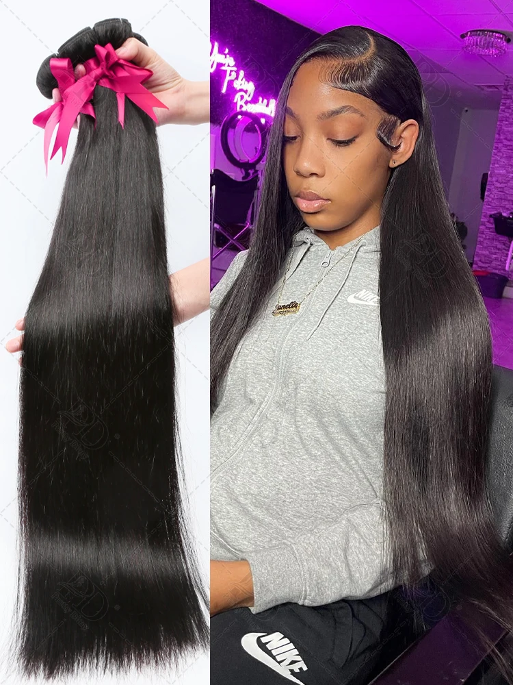 10A 40 Inches Silky Bone Straight 1 3 4 Bundles Human Hair Brazilian Remy Hair Double Weave Bundles Human Hair Extension
10A 40 Inches Silky Bone Straight 1 3 4 Bundles Human Hair Brazilian Remy Hair Double Weave Bundles Human Hair Extension