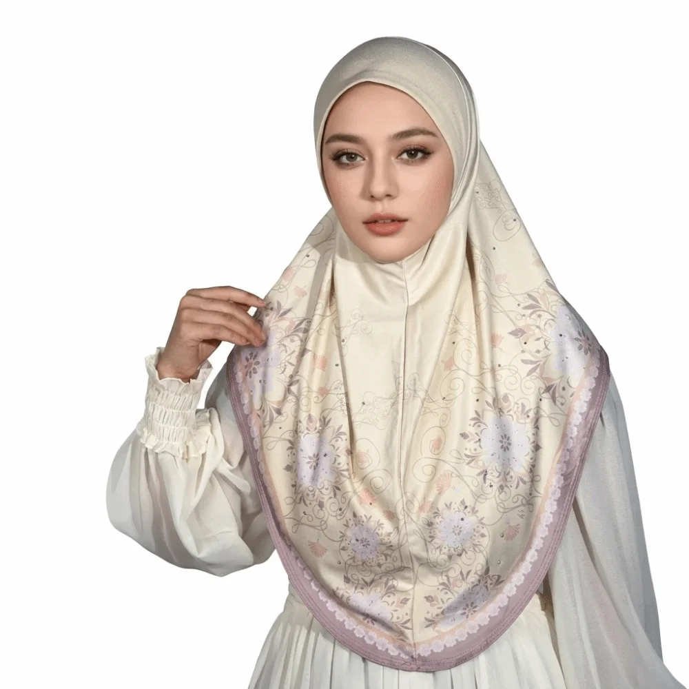 Breathable Eid Al-Fitr Long Floral Turban Cotton Multiple Colors Printed Arab Lady Headscarf Versatile Adjustable
Breathable Eid Al-Fitr Long Floral Turban Cotton Multiple Colors Printed Arab Lady Headscarf Versatile Adjustable