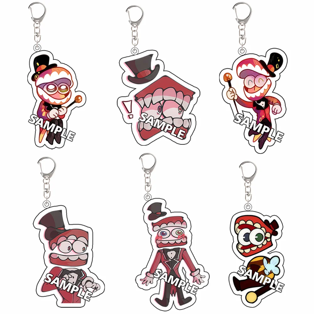 For TADC Caine Bubble Series Anime Peripheral Acrylic KeyChain Custom Cartoon Cute Backpack Pendant Exquisite Festival Gift
For TADC Caine Bubble Series Anime Peripheral Acrylic KeyChain Custom Cartoon Cute Backpack Pendant Exquisite Festival Gift