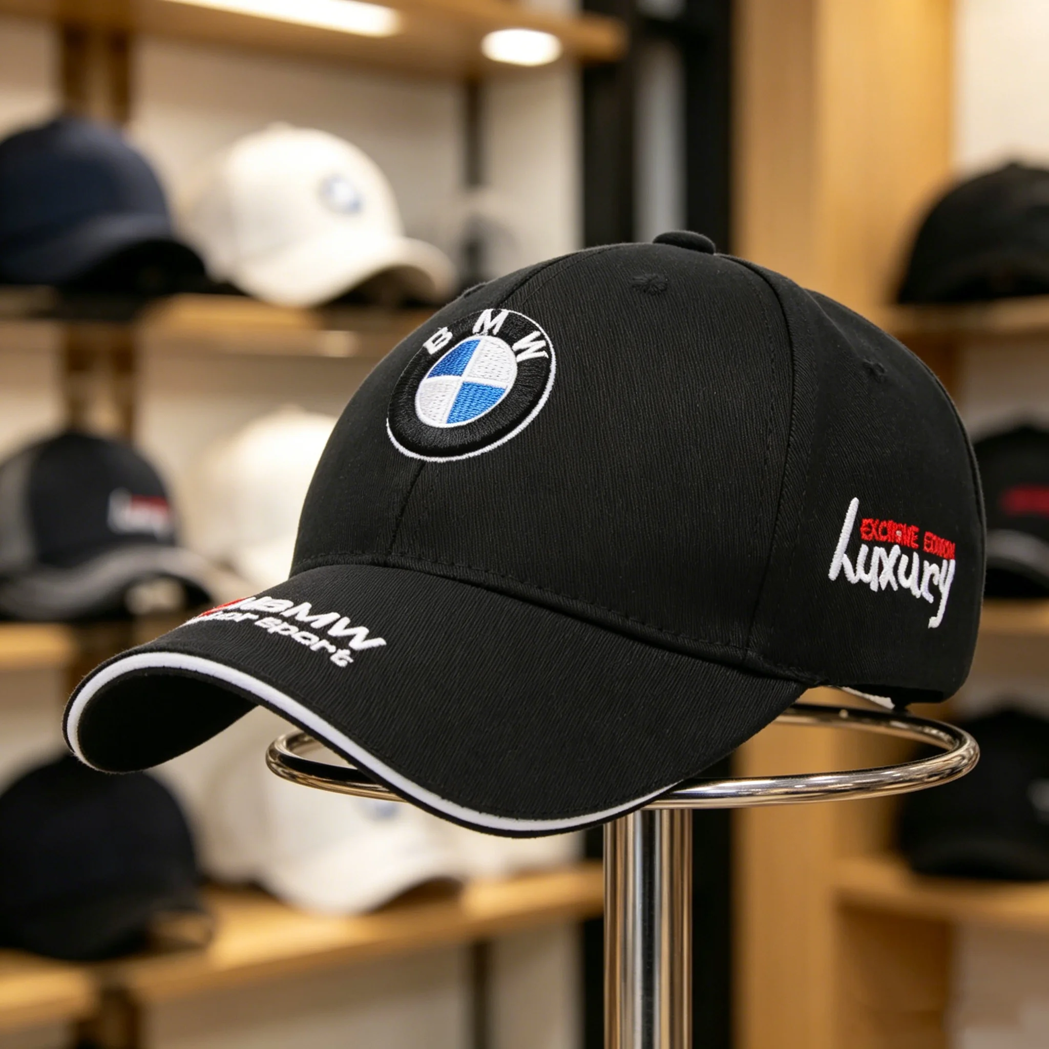Motorsport Emblem Outdoor Summer Sport Hat Embroidery Baseball Cap Spring Autumn Outdoor Sunscreen Hat interior sticker For BMW
Motorsport Emblem Outdoor Summer Sport Hat Embroidery Baseball Cap Spring Autumn Outdoor Sunscreen Hat interior sticker For BMW